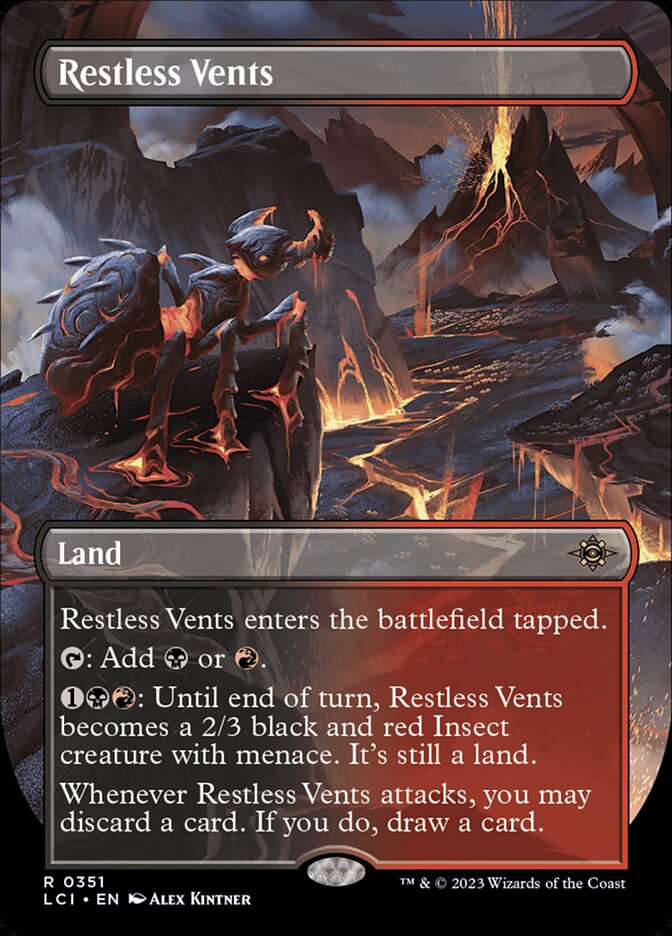 Restless Vents, The Lost Caverns Of Ixalan Card Art