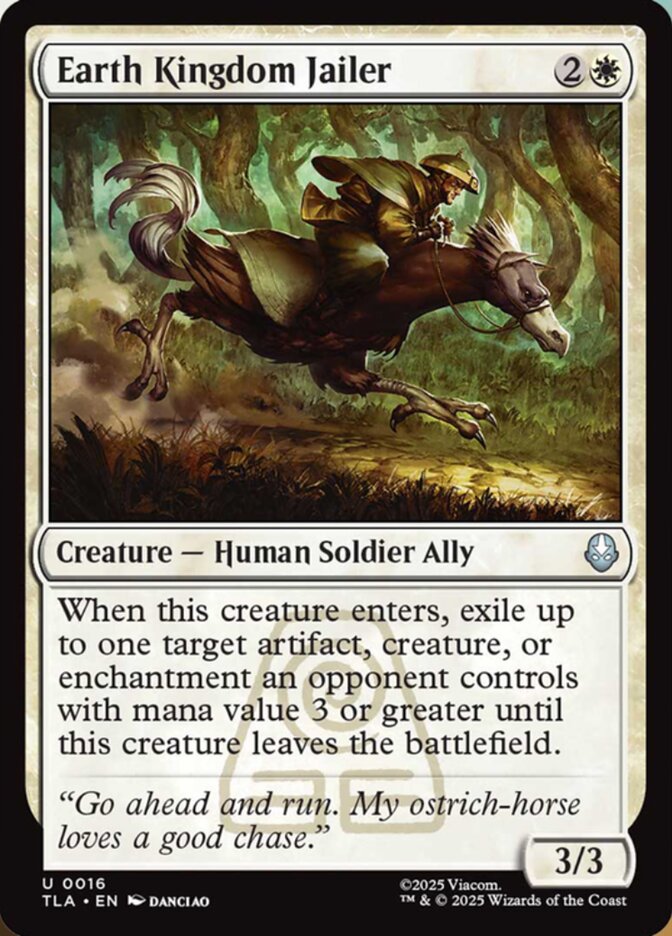 Earth Kingdom Jailer, Avatar: The Last Airbender Card Art