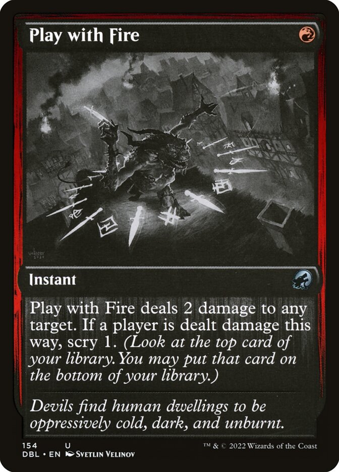 Play with Fire - Foil