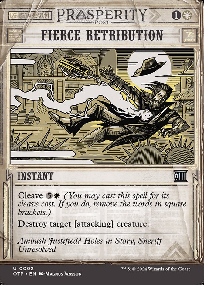 Fierce Retribution - Foil