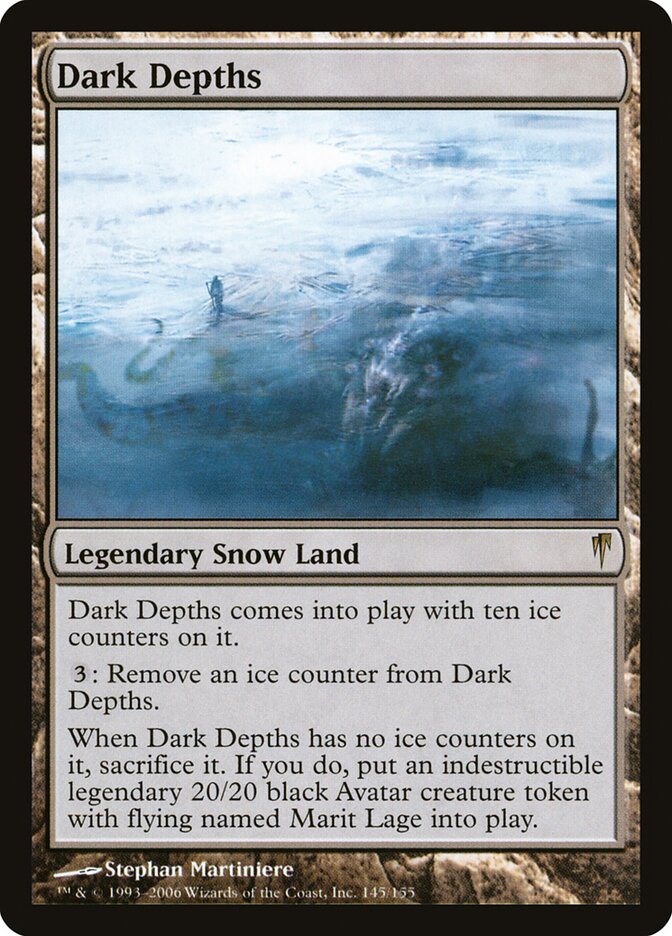 Dark Depths, Coldsnap Card Art