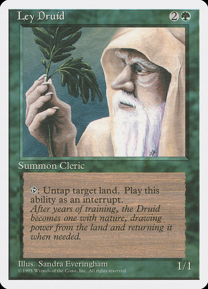Ley Druid, Fourth edition Card Art