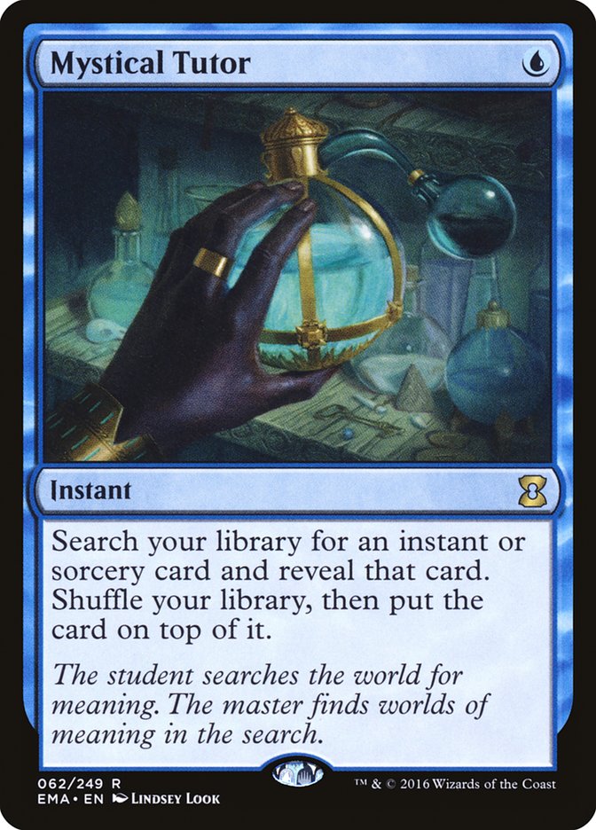 Mystical Tutor, Eternal Masters Card Art