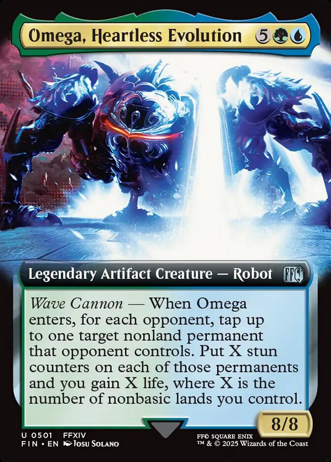 Omega, Heartless Evolution, Final Fantasy Card Art