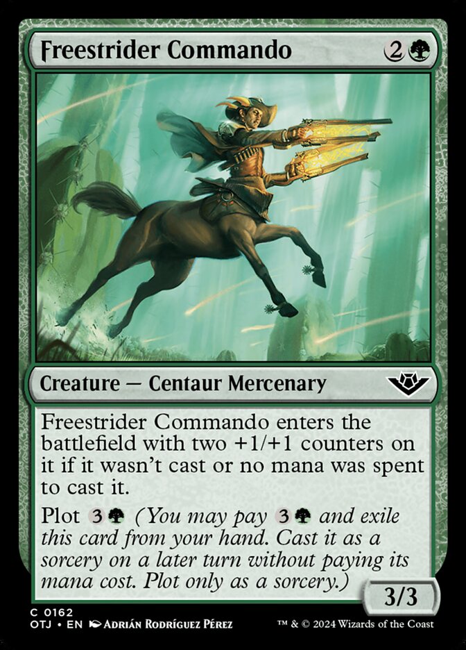Freestrider Commando, Outlaws of thunder junction Card Art