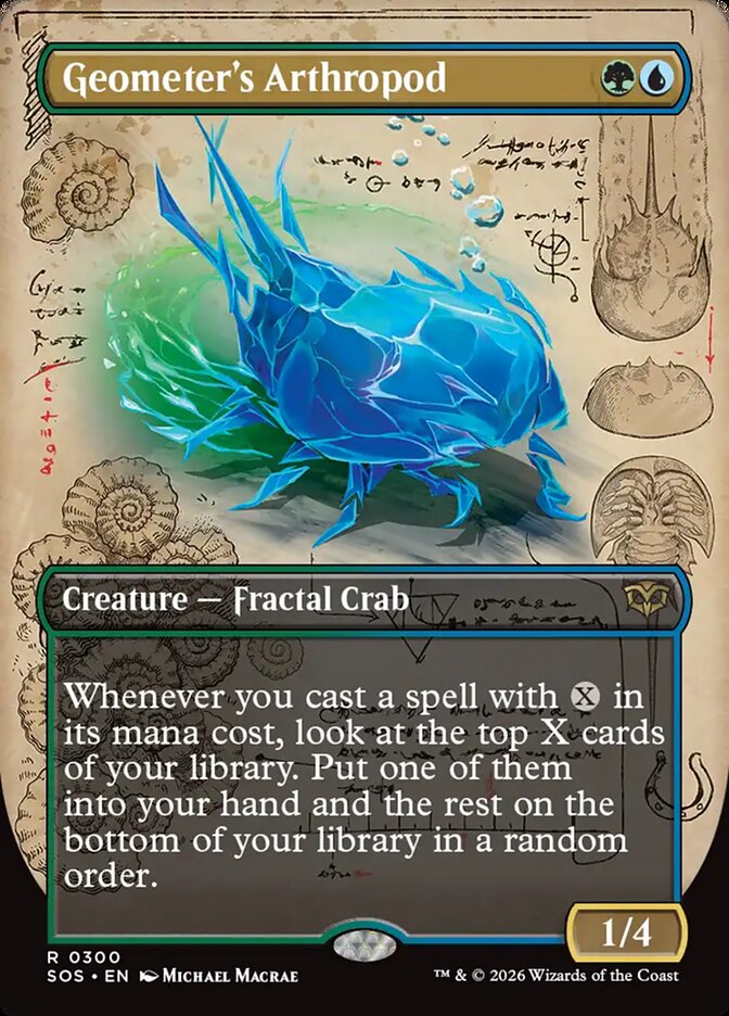 Geometer's Arthropod, Secrets Of Strixhaven Card Art