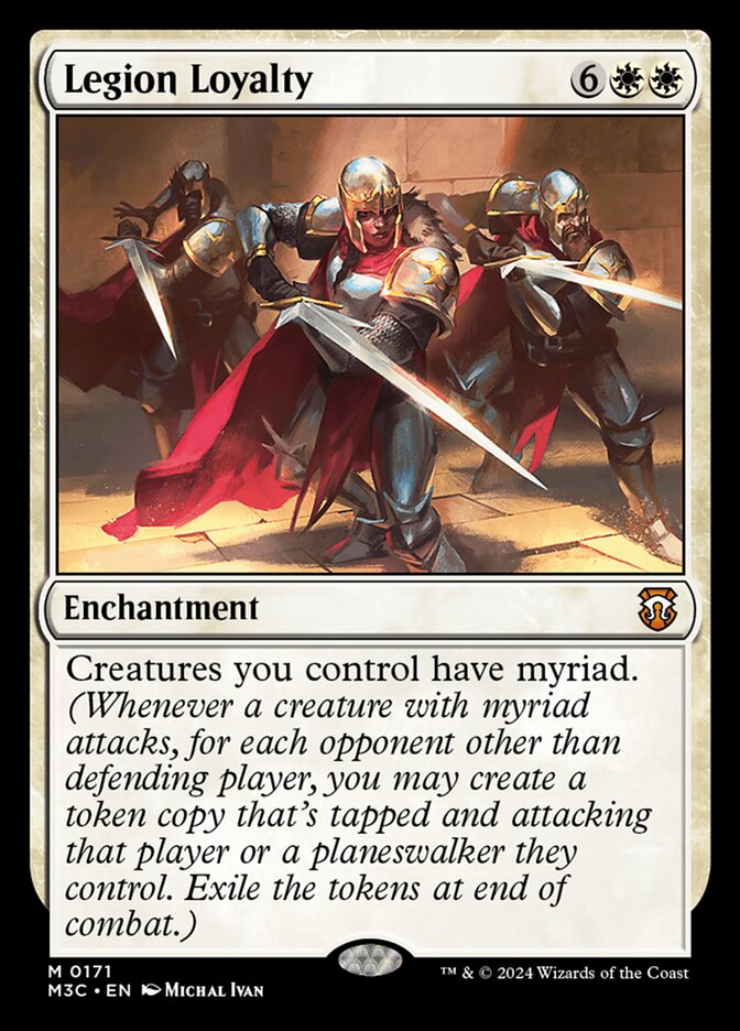 Legion Loyalty, Modern horizons 3 commander Card Art