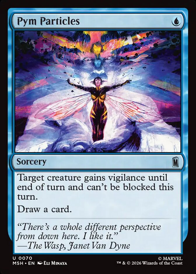 Pym Particles, Marvel Super Heroes Card Art