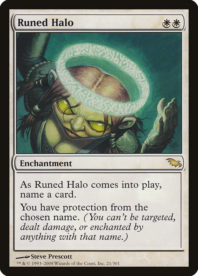 Runed Halo, Shadowmoor Card Art