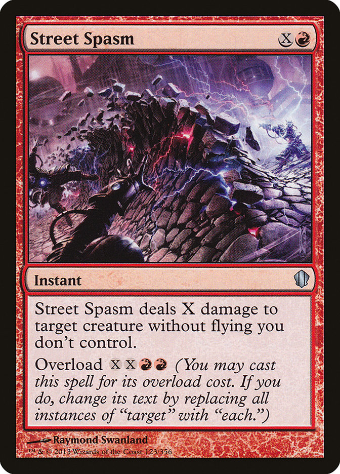 Street Spasm, Commander 2013 Card Art