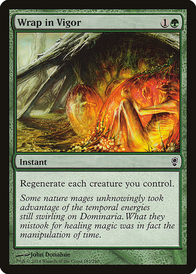 Wrap in Vigor, Conspiracy Card Art