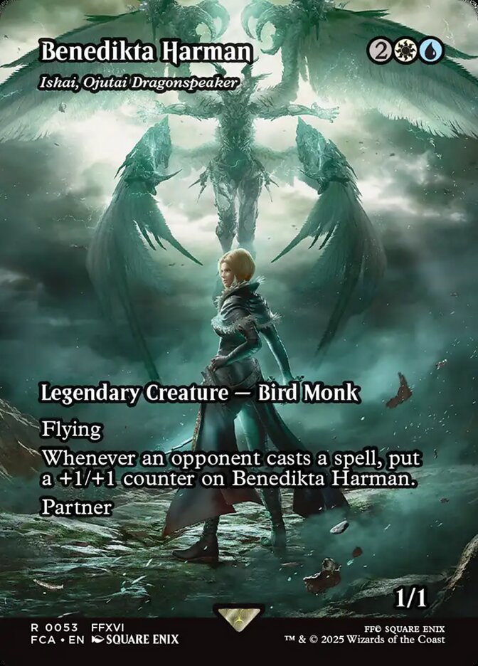 Ishai, Ojutai Dragonspeaker, Final fantasy: through the ages Card Art