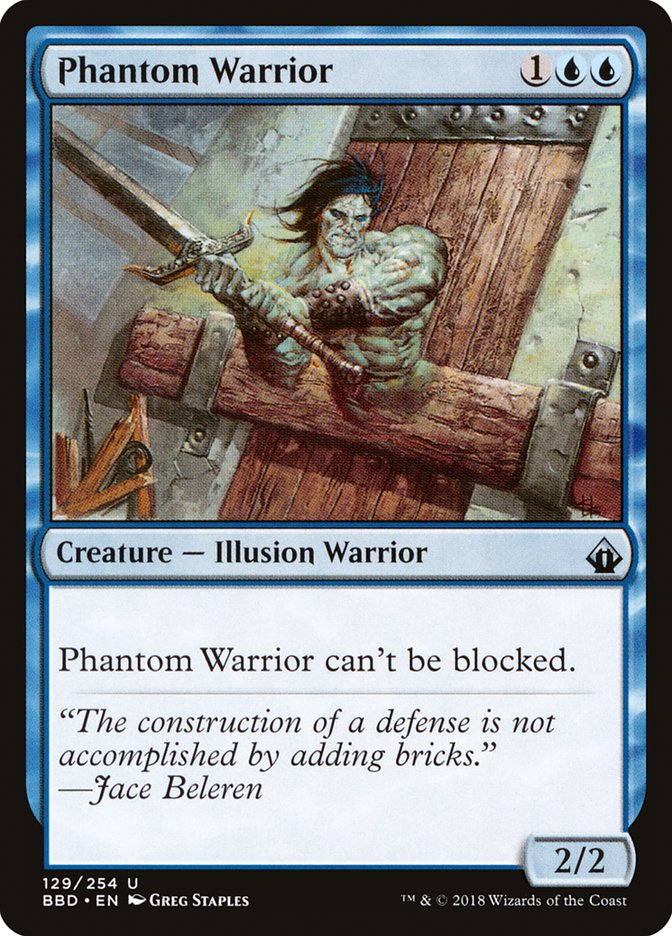 Phantom Warrior, Battlebond Card Art