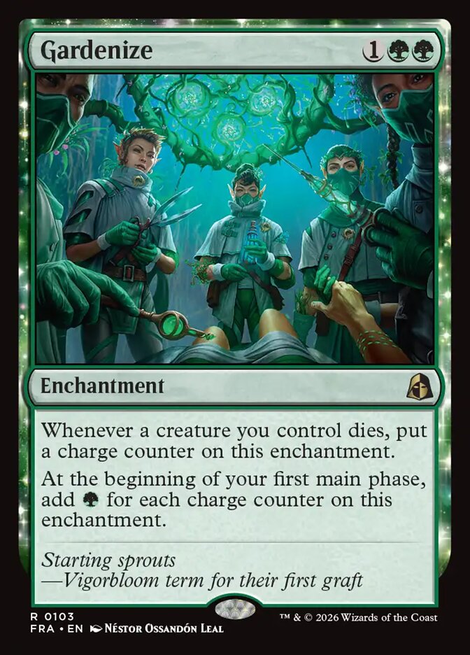 Gardenize, Reality Fracture Card Art