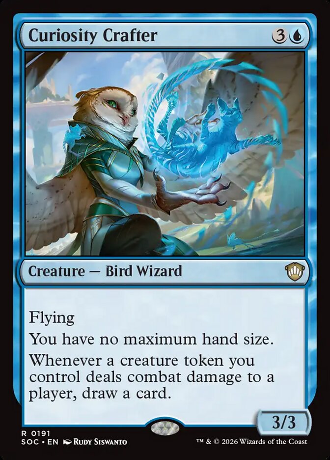 Curiosity Crafter, Secrets Of Strixhaven Commander Card Art