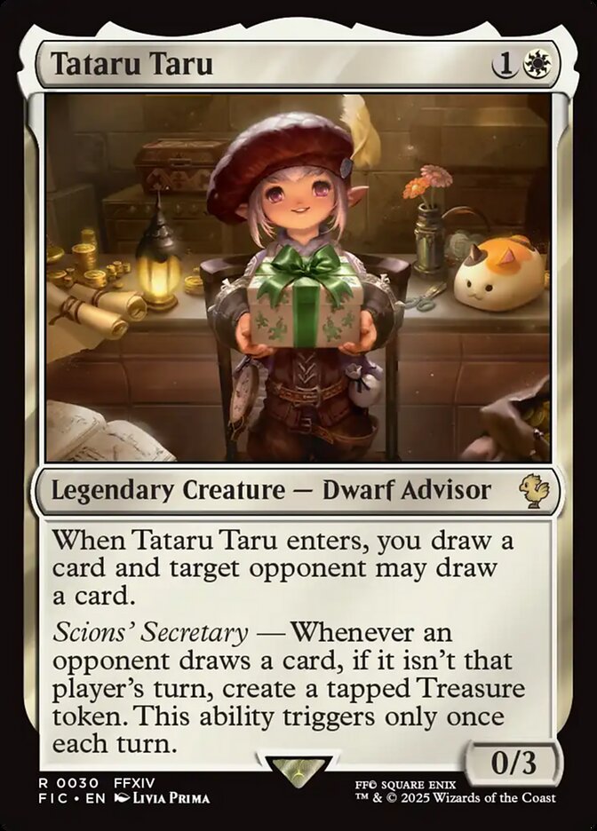 Tataru Taru, Final fantasy commander Card Art