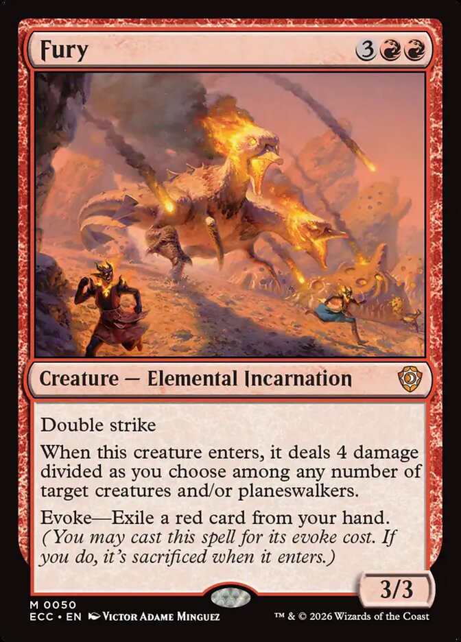 Fury, Lorwyn Eclipsed Commander Card Art