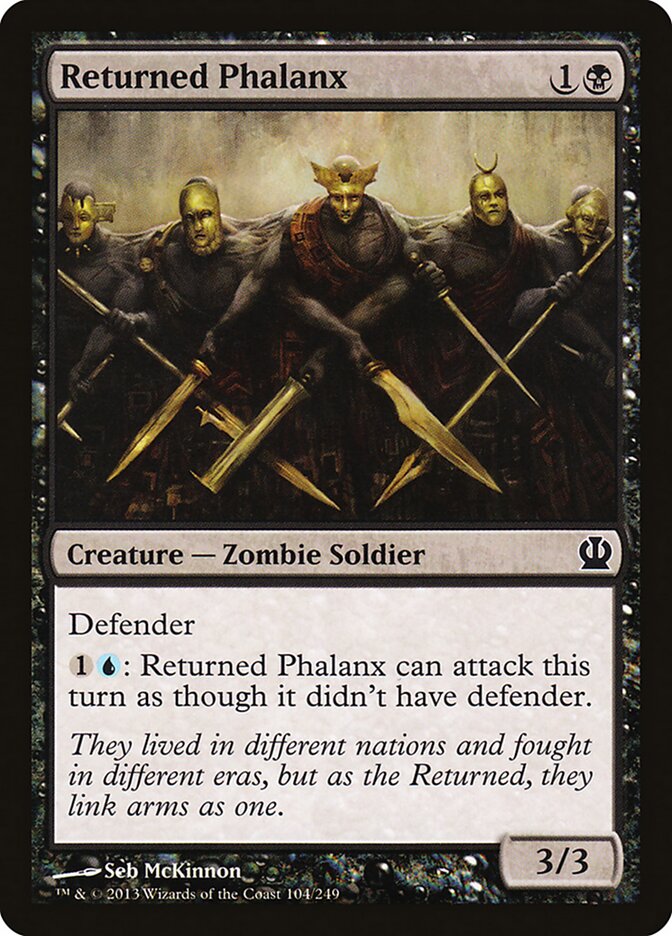 Returned Phalanx, Theros Card Art