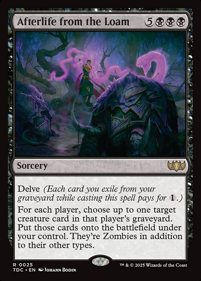 Afterlife from the Loam, Tarkir: Dragonstorm Commander Card Art