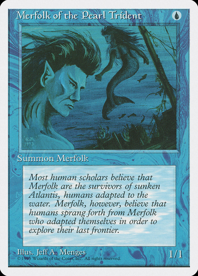 Merfolk of the Pearl Trident, Fourth edition Card Art