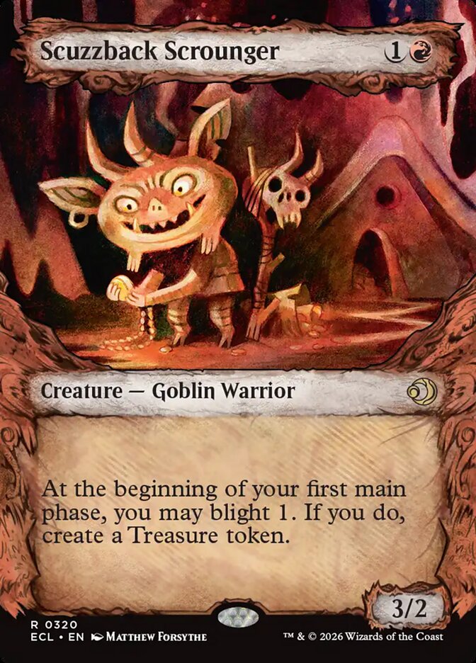 Scuzzback Scrounger, Lorwyn Eclipsed Card Art