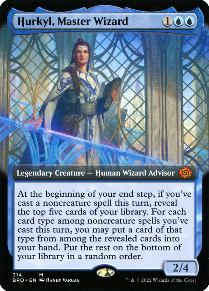 Hurkyl, Master Wizard, The brothers' war Card Art