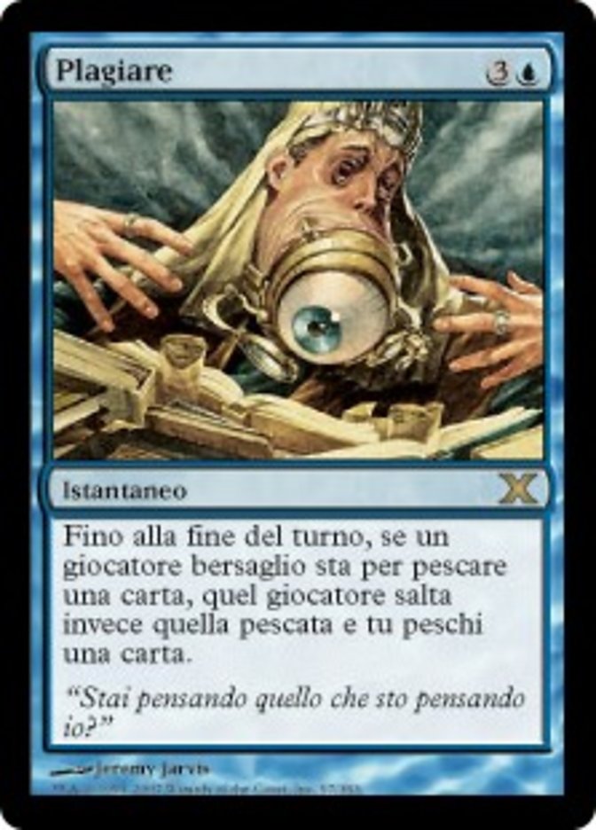 Plagiarize, Tenth Edition Card Art