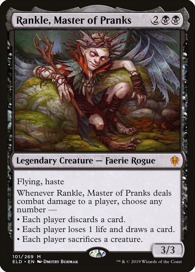 Rankle, Master of Pranks, Throne Of Eldraine Card Art