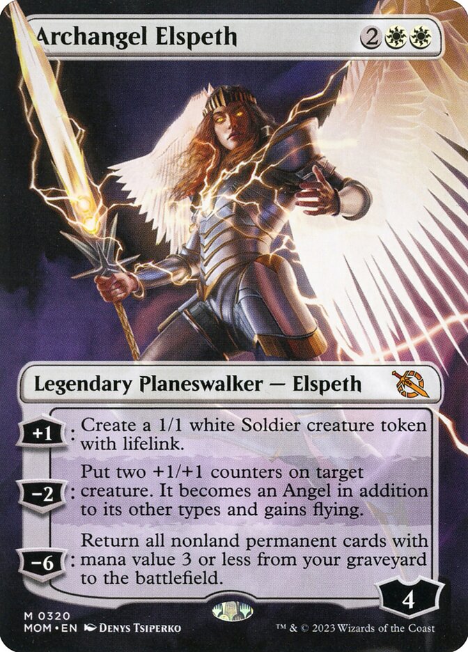 Archangel Elspeth, March Of The Machine Card Art