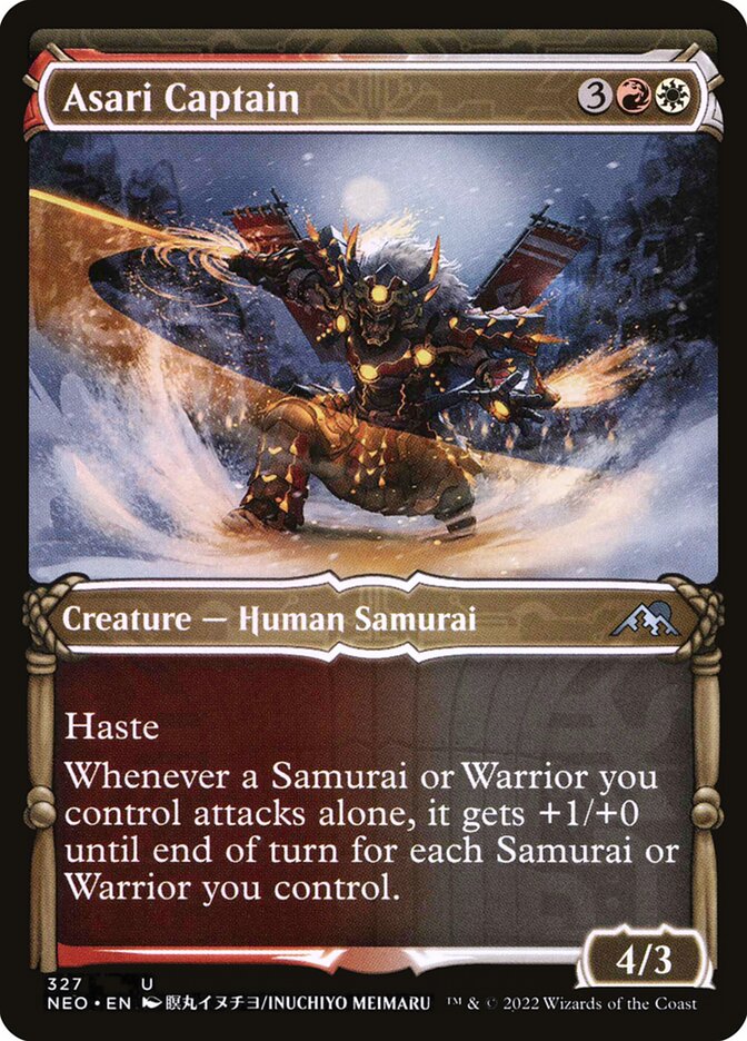 Asari Captain, Kamigawa: neon dynasty Card Art