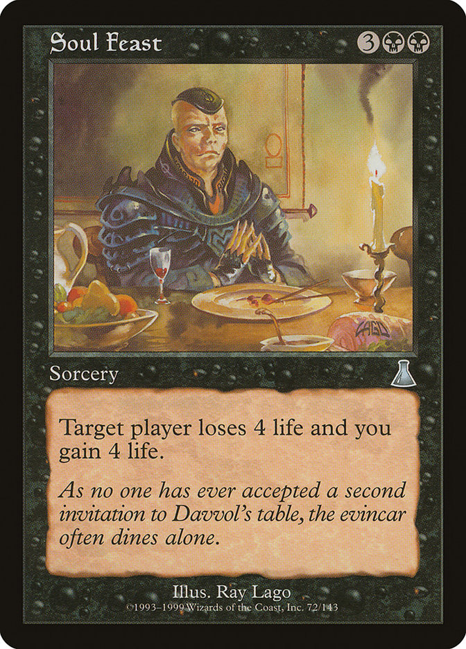Soul Feast, Urza's destiny Card Art
