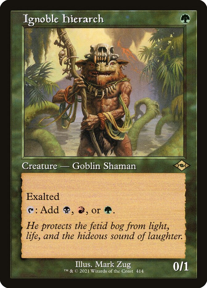 Ignoble Hierarch, Modern Horizons 2 Card Art