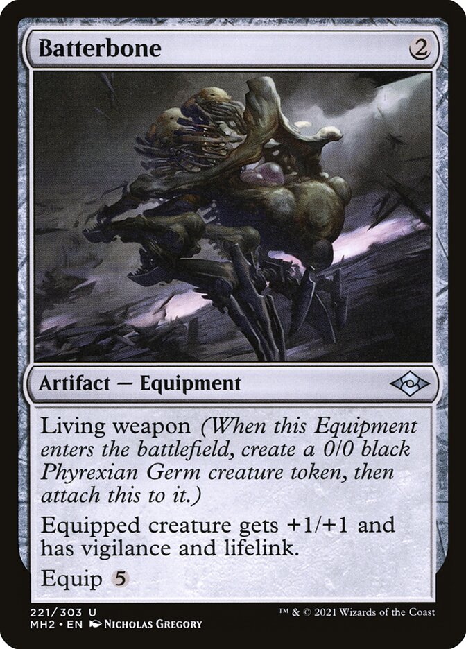 Batterbone, Modern horizons 2 Card Art