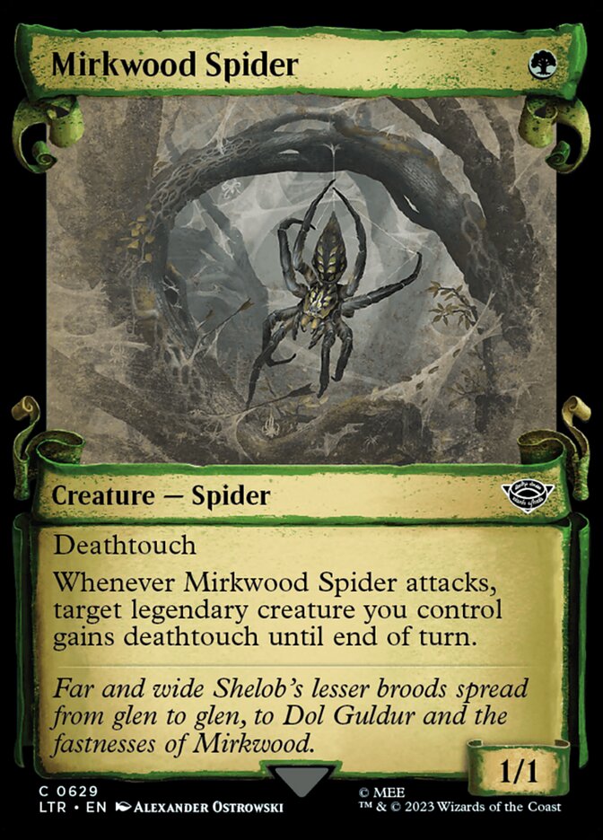 Mirkwood Spider, The lord of the rings: tales of middle-earth Card Art