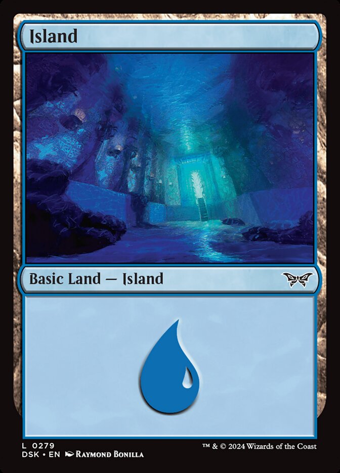 Island, Duskmourn: House Of Horror Card Art