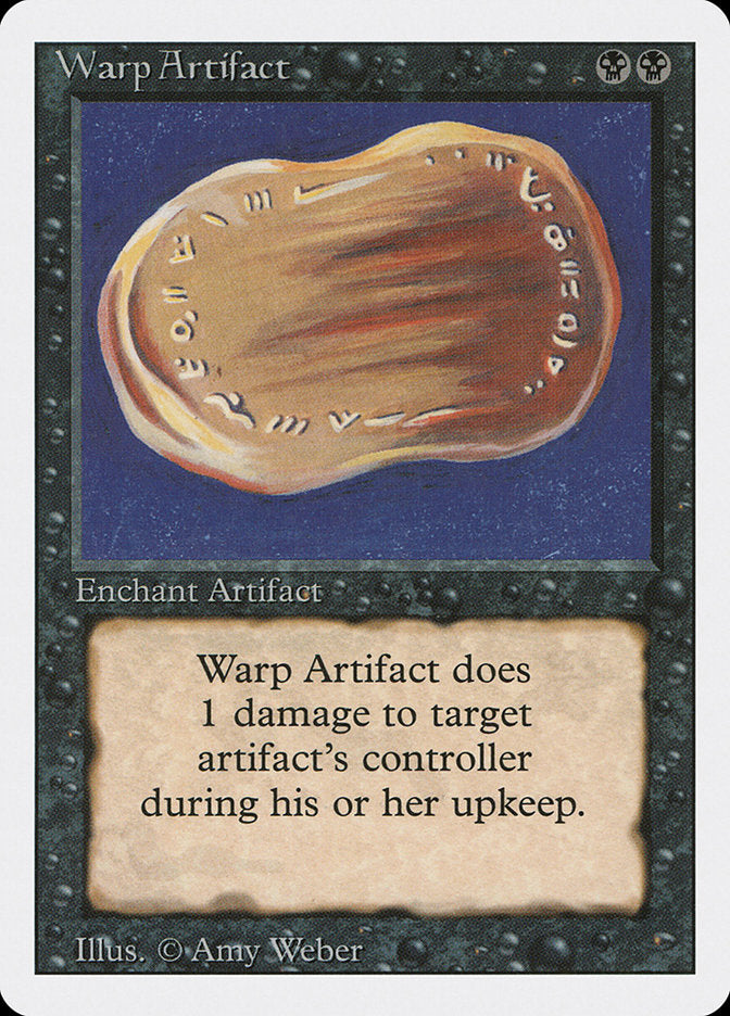 Warp Artifact, Revised Edition Card Art