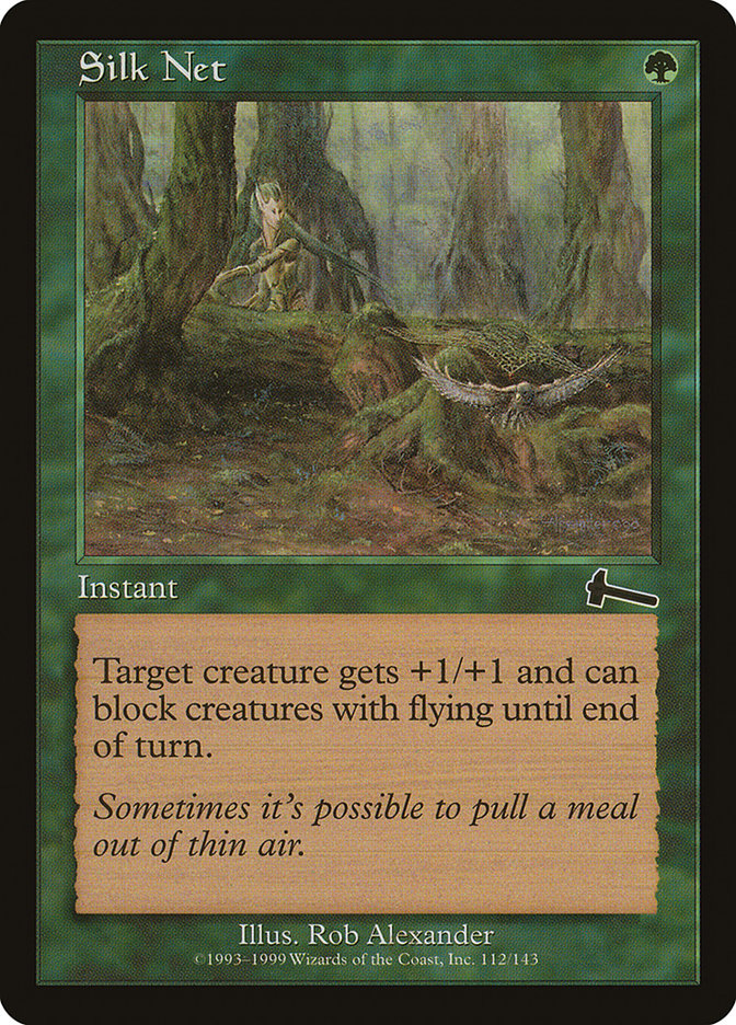 Silk Net, Urza's legacy Card Art