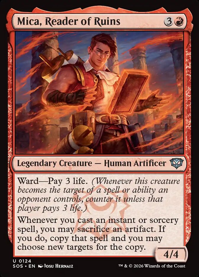 Mica, Reader of Ruins, Secrets Of Strixhaven Card Art