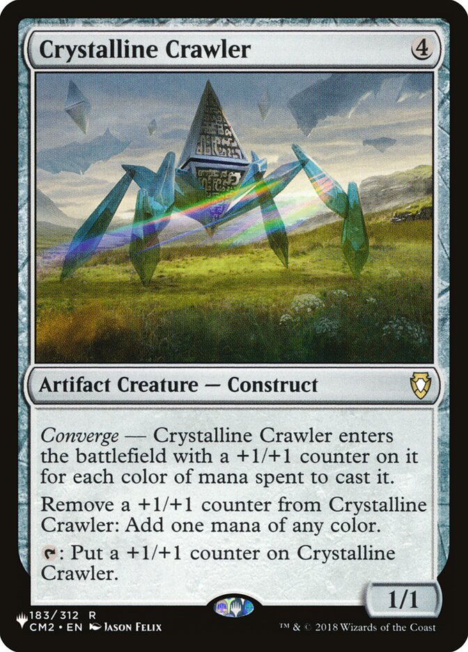 Crystalline Crawler, The List Card Art