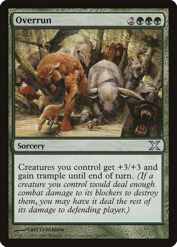 Overrun, Tenth Edition Card Art