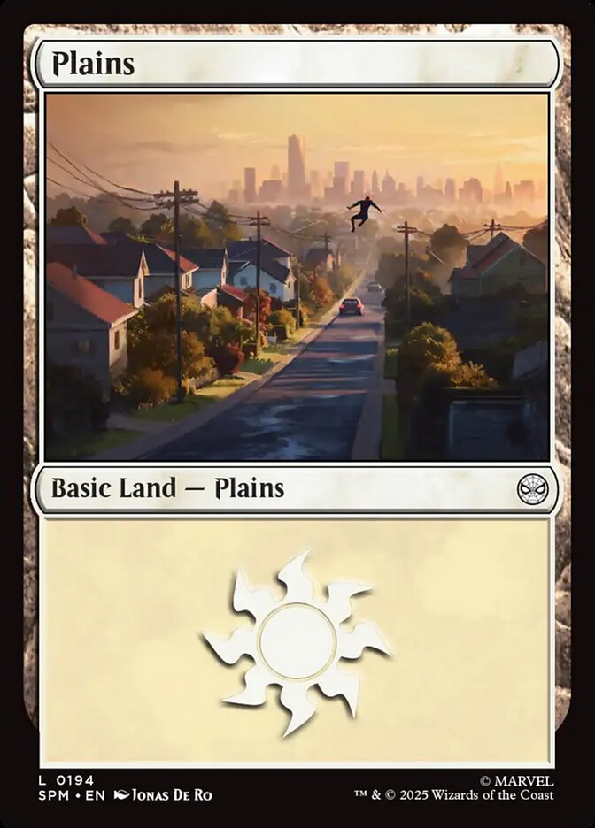 Plains, Marvel'S Spider-Man Card Art