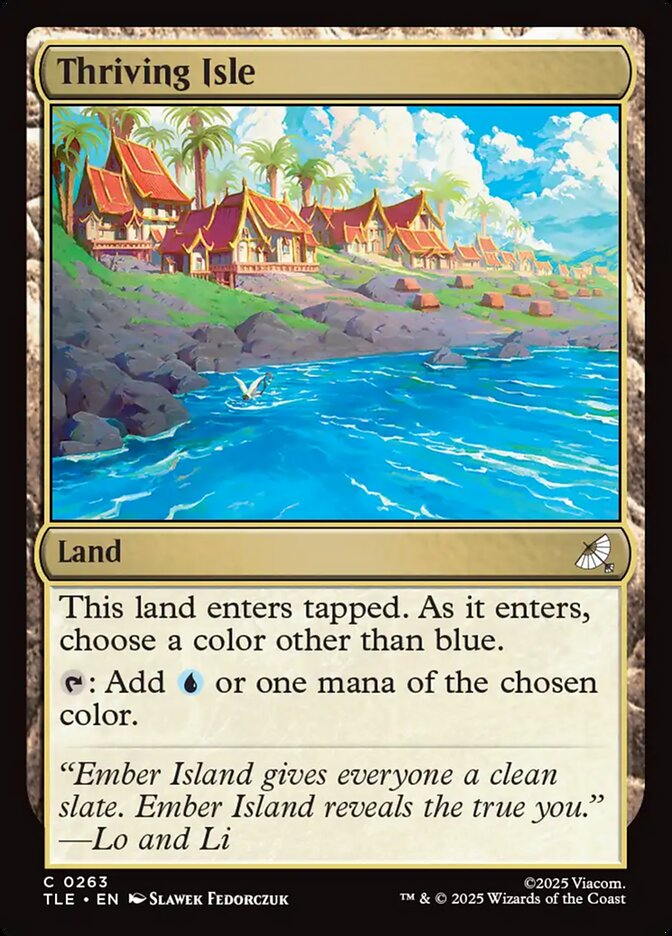 Thriving Isle, Avatar: The Last Airbender Eternal Card Art