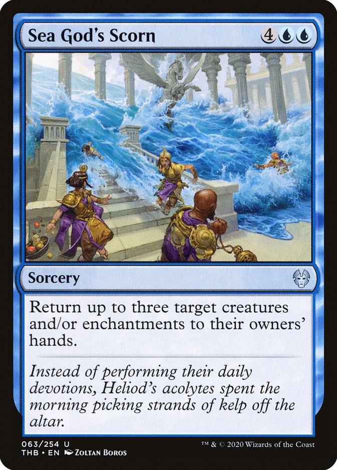 Sea God's Scorn, Theros beyond death Card Art