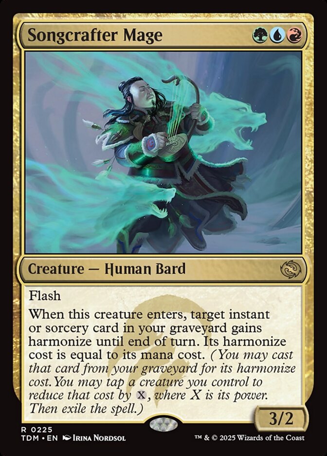 Songcrafter Mage, Tarkir: dragonstorm Card Art