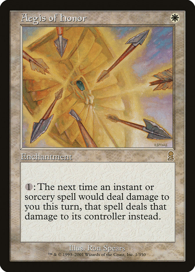 Aegis of Honor, Odyssey Card Art