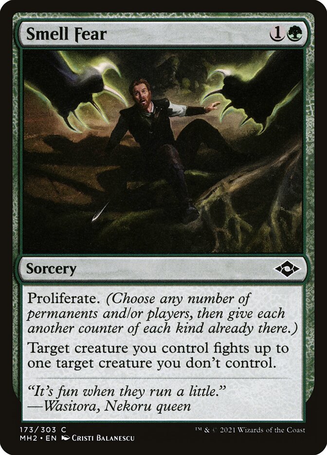 Smell Fear, Modern Horizons 2 Card Art