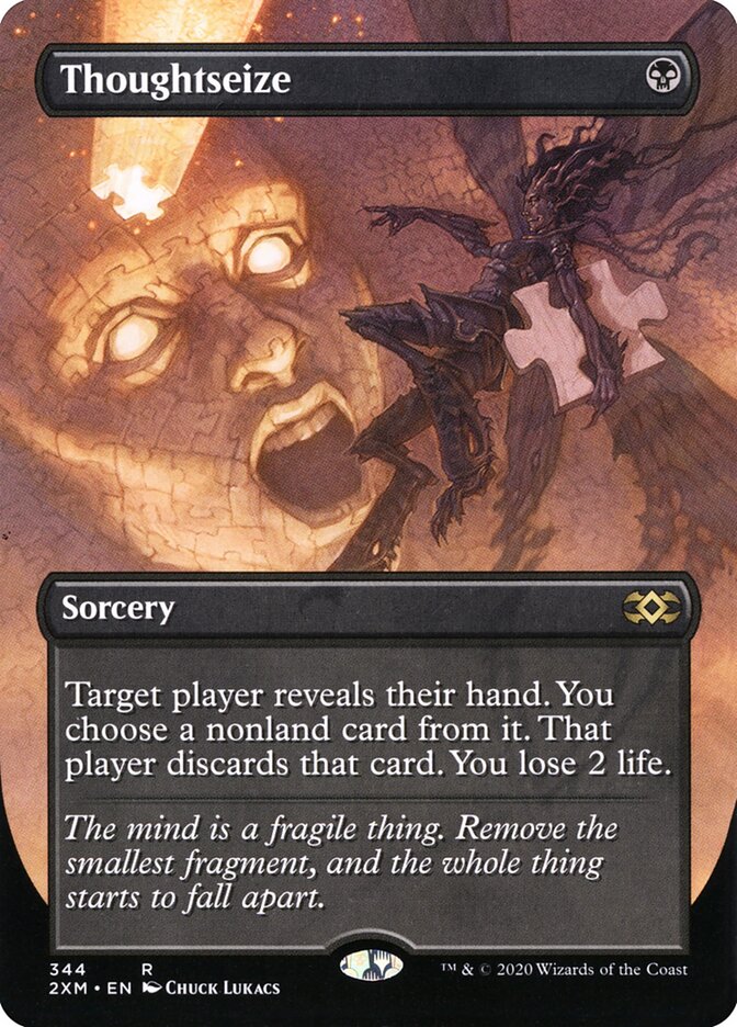 Thoughtseize, Double Masters Card Art