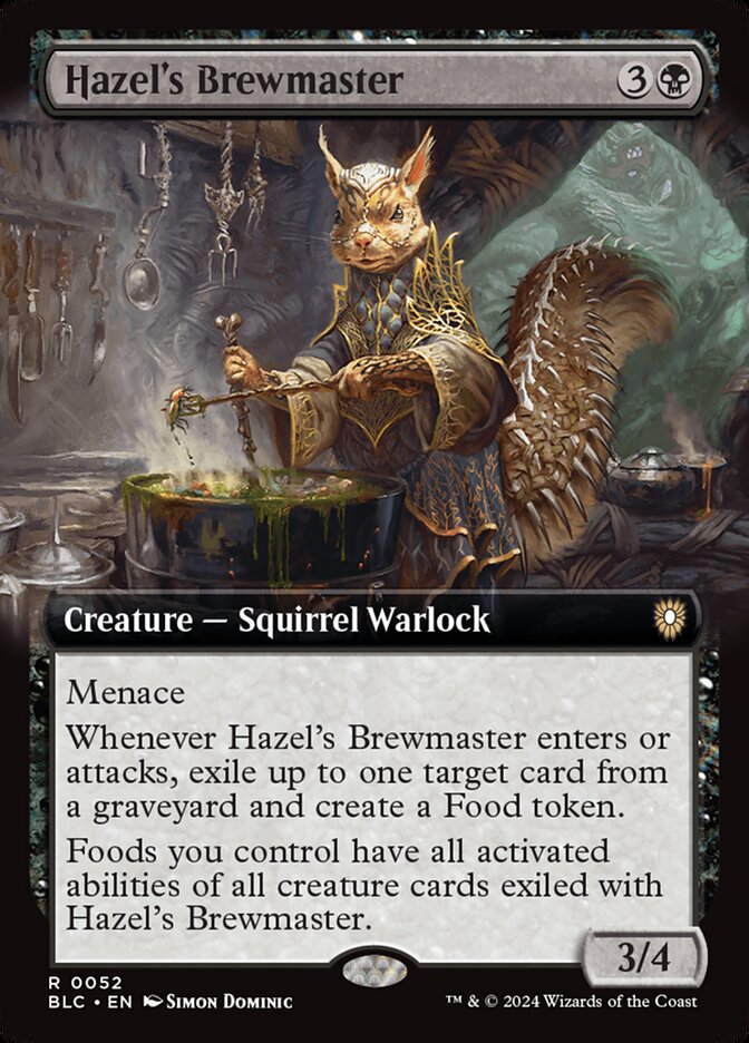 Hazel's Brewmaster, Bloomburrow Commander Card Art