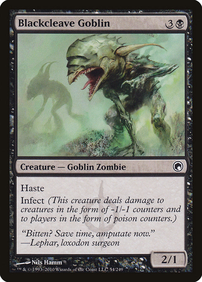 Blackcleave Goblin - Foil