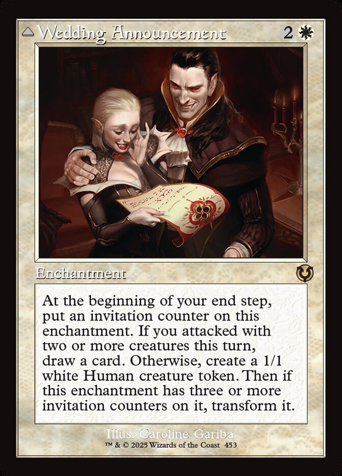 Wedding Announcement // Wedding Festivity, Innistrad Remastered Card Art